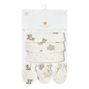Piccolo Bambino - Ensemble bonnet & mitaine Teddy