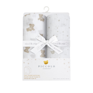 Piccolo Bambino - Couvertures de mousseline Teddy