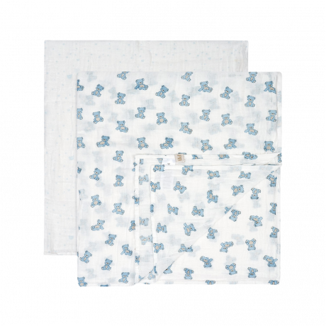 Piccolo Bambino - Couvertures de mousseline Teddy