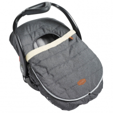 JJ Cole - Car Seat Cover - Heathered Grey