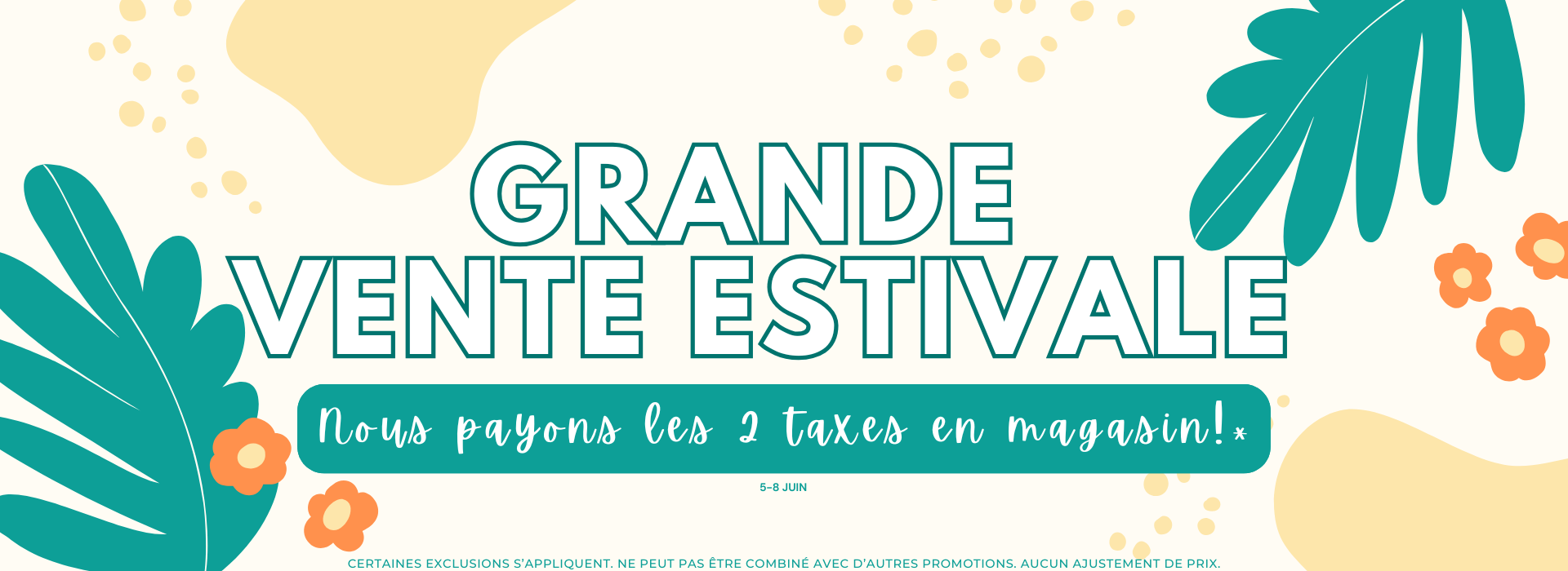 vente sans taxes