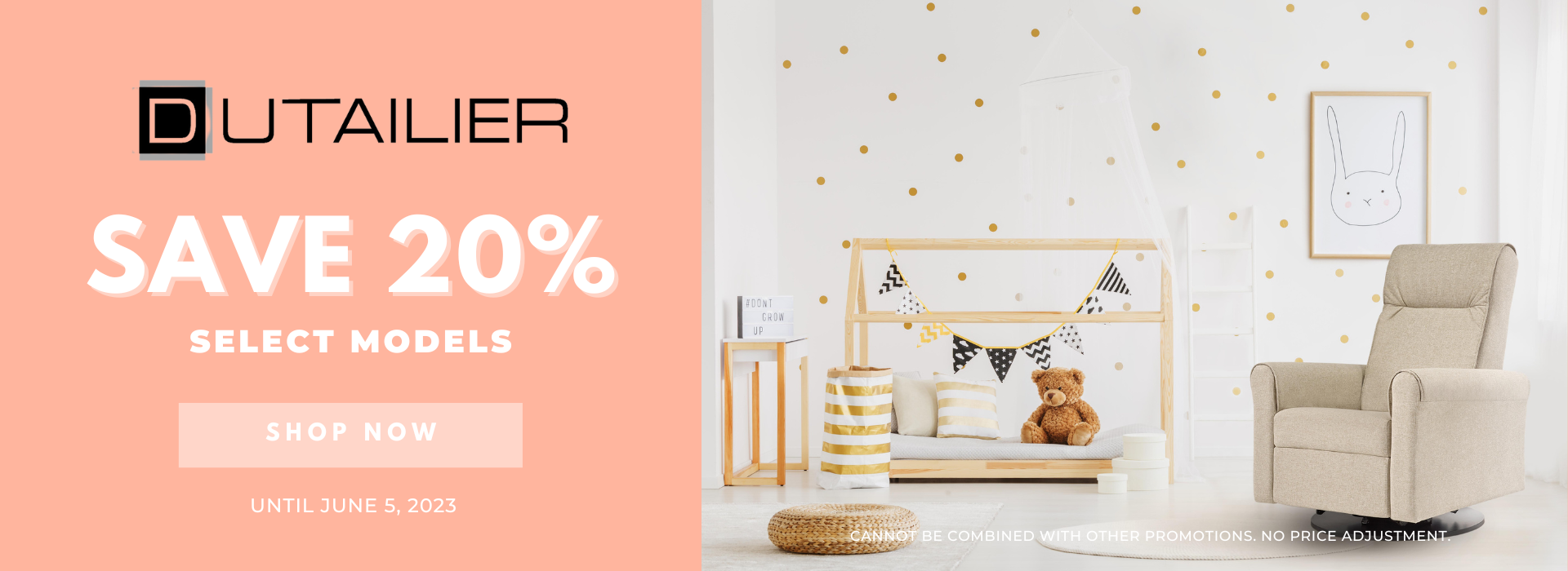 DUTAILIER 20% OFF PROMOTION