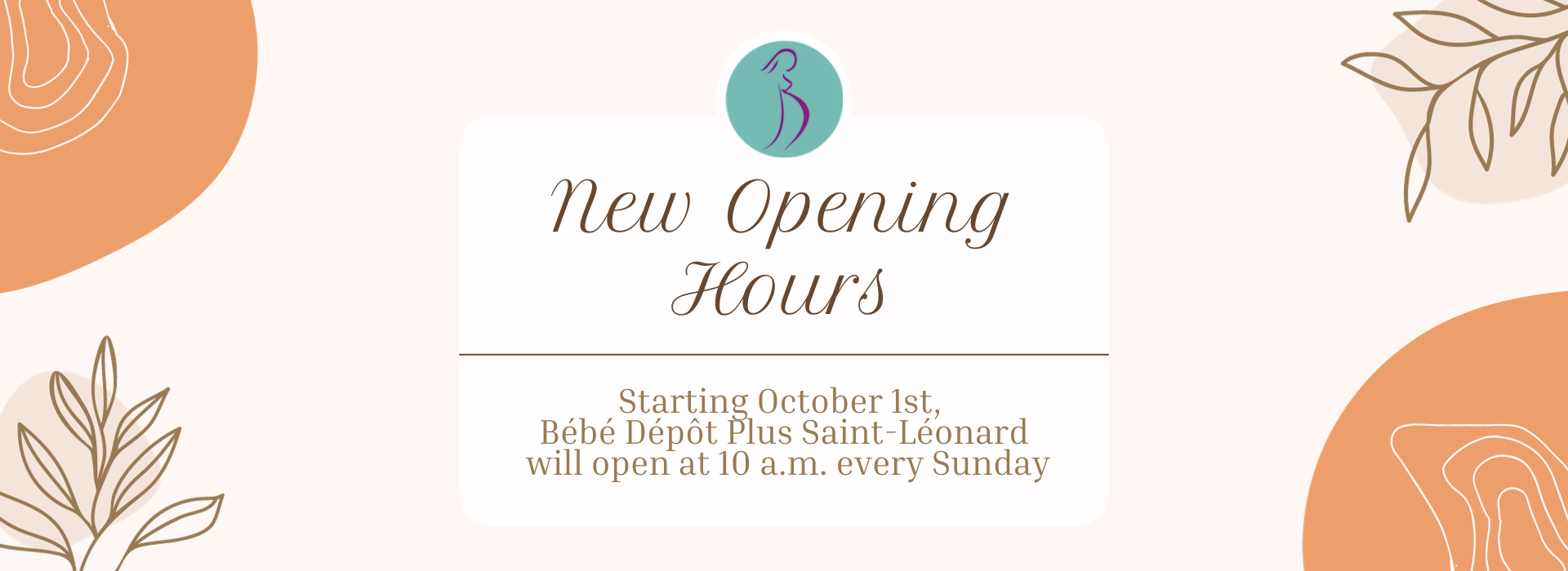 NEW OPENING HOURS