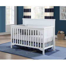 Concord - Payton - Convertible Crib - White 