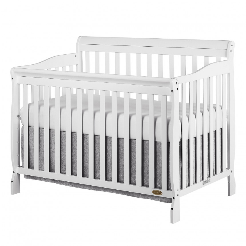 Dream On Me - Lit bébé convertible 5 en 1 Ashton - Blanc