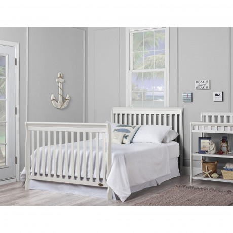 Dream On Me - Lit bébé convertible 5 en 1 Ashton - Blanc