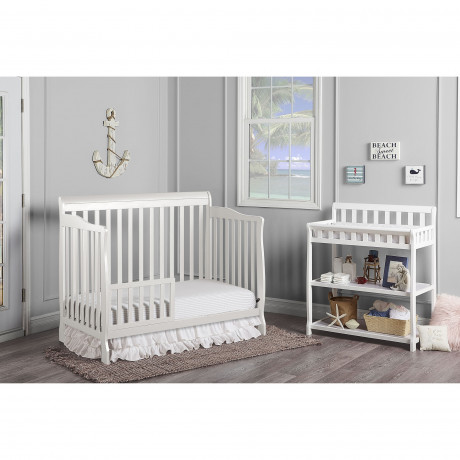 Dream On Me - Lit bébé convertible 5 en 1 Ashton - Blanc