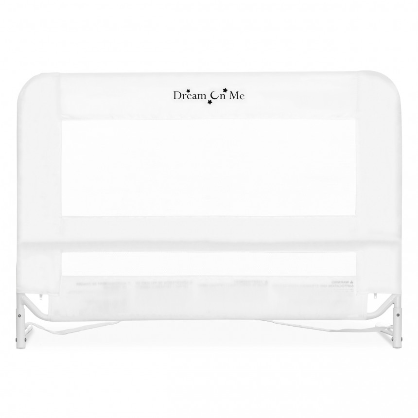 Dream On Me - Barrière de lit de sécurité en filet blanc