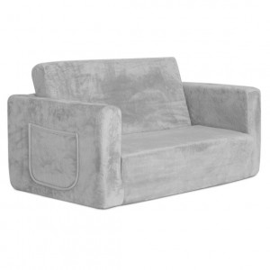 Dream On Me - Sofa d'enfant Nestle Duo - Gris