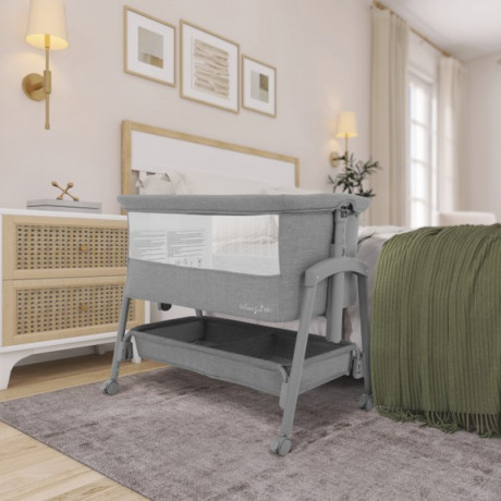 Dream On Me - Berceau portable à roulettes Calypso - Gris Dream On Me - Berceau portable à roulettes Calypso - Gris