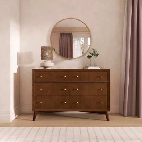 Évolur - Commode double Antilia - Walnut