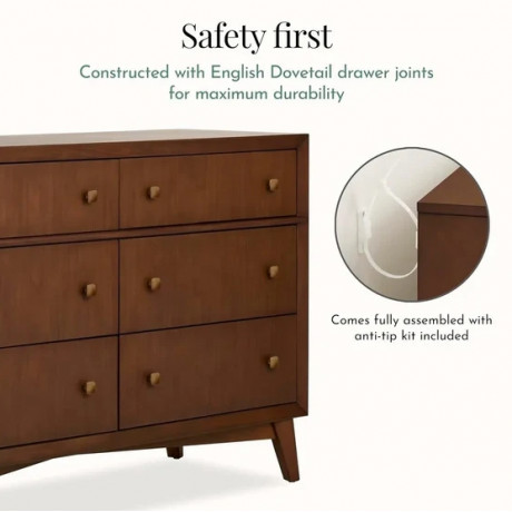 Évolur - Commode double Antilia - Walnut