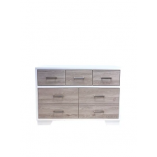 Lil Angels - Commode 7 tiroirs Birch - Grey Wash