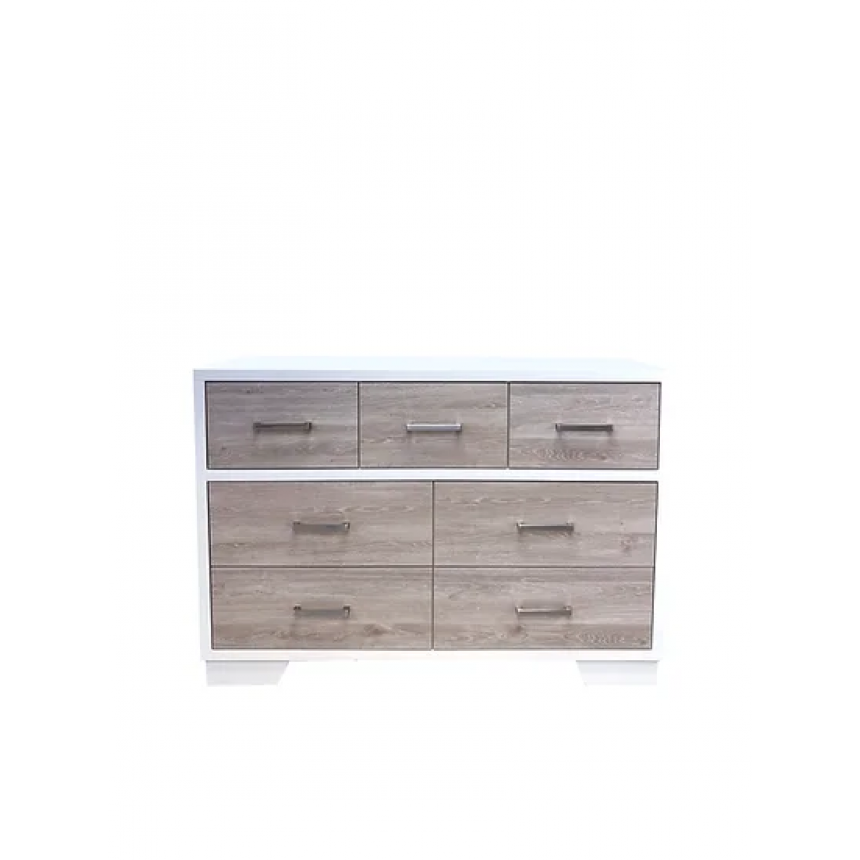 Lil Angels - Commode 7 tiroirs Birch - Grey Wash