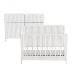 Lil Angels - Bassinette et commode Milano + Matelas GRATUIT