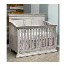 Lil Angels - Chic Convertible Crib - Vintage White
