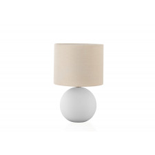 Monarch - 16''H Lampe de Table - Creme/Ceramique, Creme