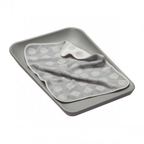 Leander - Topper pour Matelas à Langer - Dusty Grey