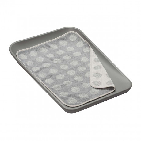 Leander - Topper pour Matelas à Langer - Dusty Grey