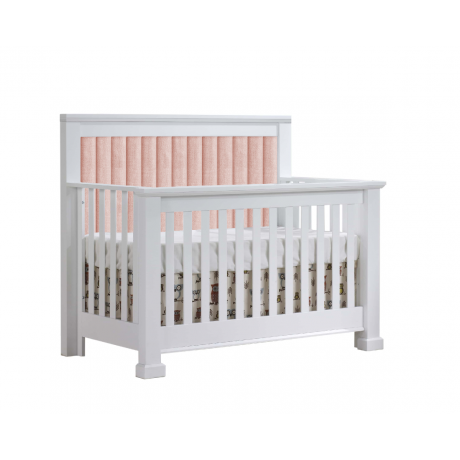 Natart - Taylor - Lit de Bébé Convertible 5-en-1 avec Panneau Rembourré