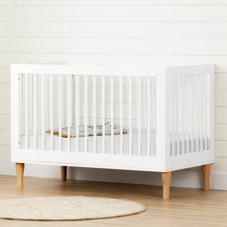 South Shore - Balka Crib - White