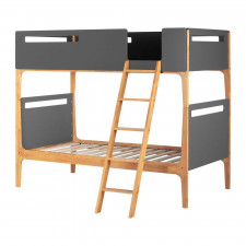 South Shore - Bebble Bunk Bed - Charcoal