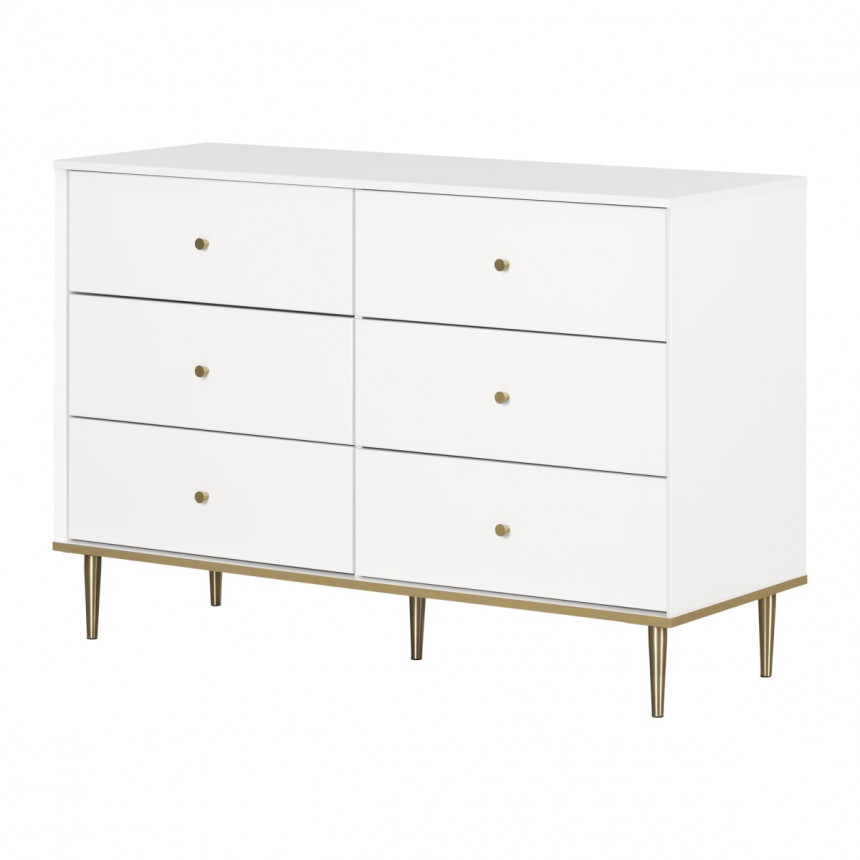 Rive Sud - Dylane - Commode double - Blanc