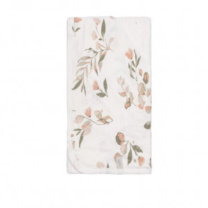 Perlimpinpin - Serviette à capuche en bambou - Feuilles