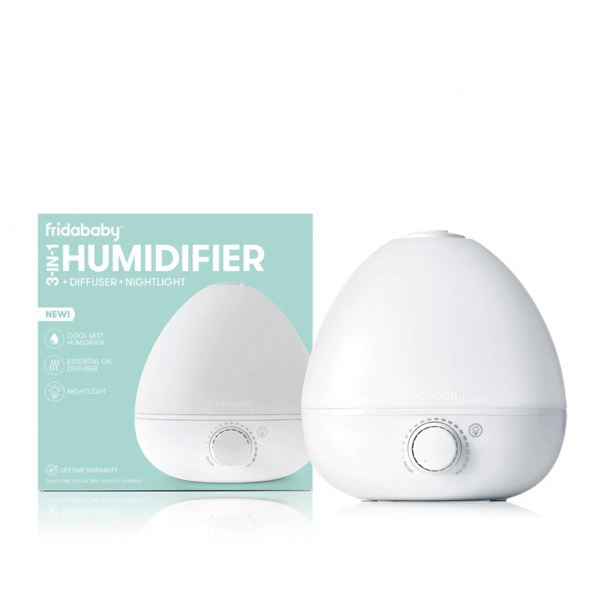 FridaBaby - Humidificateur 3-en-1, Diffuseur + Veilleuse