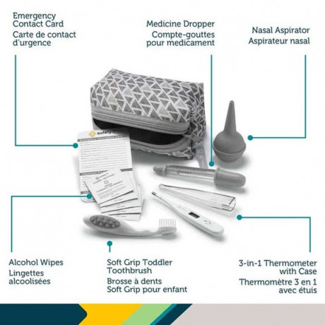  Safety 1st - 1ère Kit de soins de santé - Gris