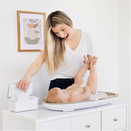Ubbi - Matelas à langer en mousse - Taupe