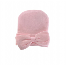 Kidcentral - Baby Knitted Hat with Bow - Pink