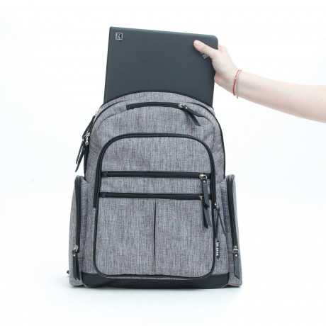 Babyboom - Sac à langer Places & Spaces - Gris