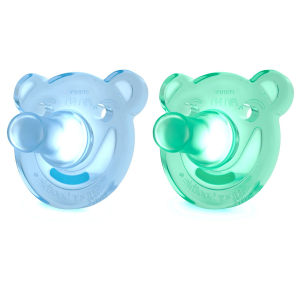 Avent - Soothie Pacifier 3M+ - Green/Blue