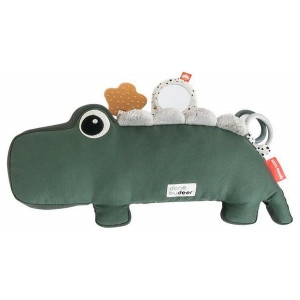 Done by Deer - Tummy Time Activity Toy Croco - Green