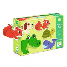 Djeco - Puzzle Duo - Animaux
