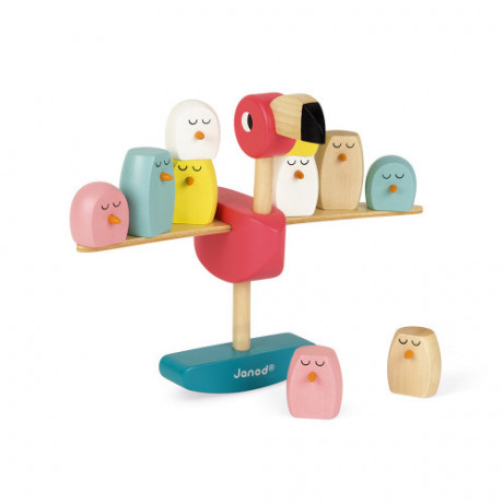 Janod - Jeu D'equilibre Flamand Rose (Bois)