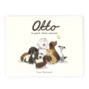 Jellycat - Otto le petit chien saucisse (français)