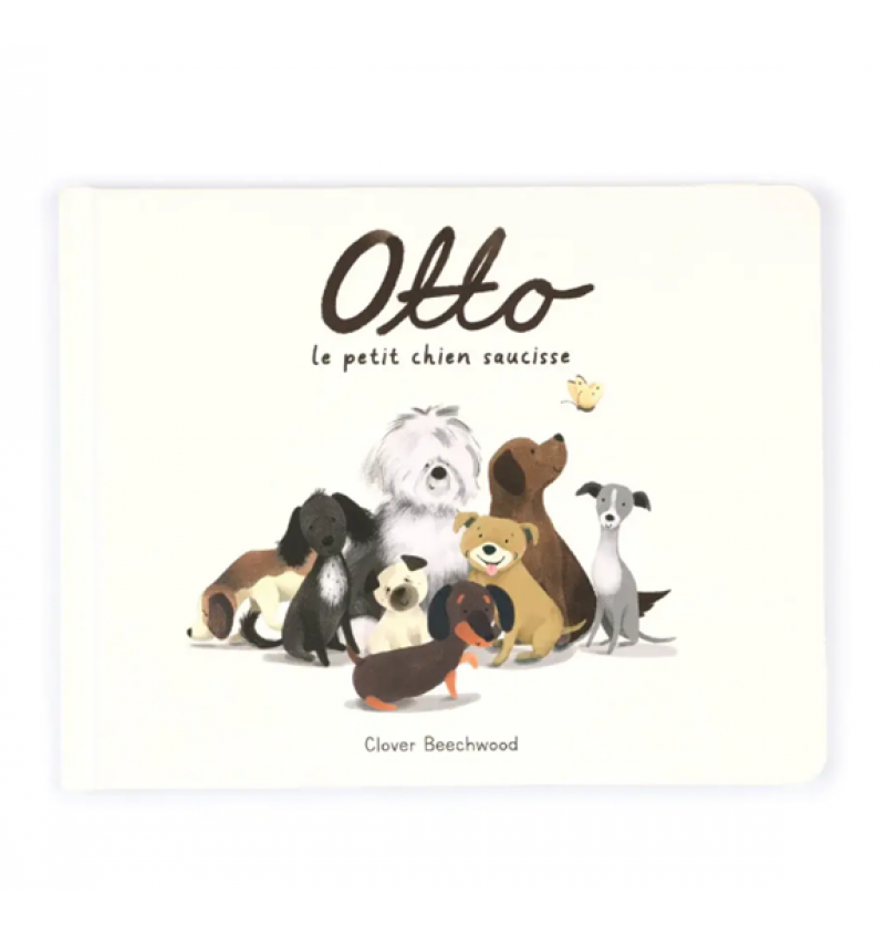Jellycat - Otto le petit chien saucisse (français)