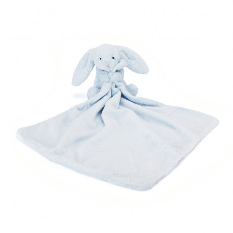 Jellycat - Peluche Bashful Lapin Soother - Bleu