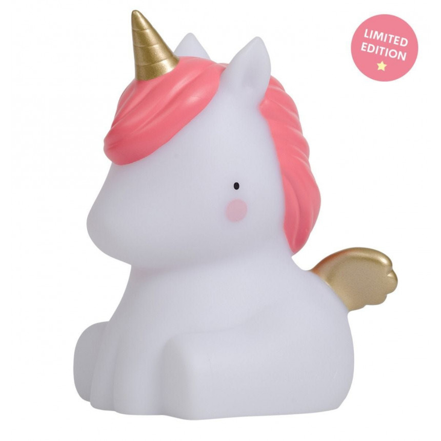 A Little Lovely Company - Little Light Unicorn Gold