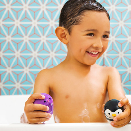 Munchkin - Jouets de bain CleanSqueeze - Pingouin/Morse