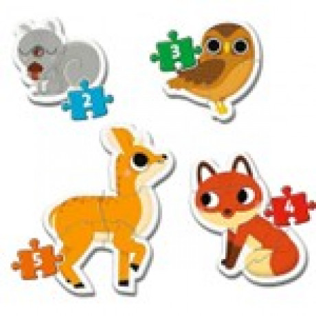 Clementoni - Mes premiers casse-tête - Animaux