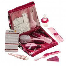 Safety 1st - Trousse de soins de santé et de beauté de luxe Rose 25pc