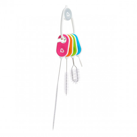 Munchkin - Ensemble de brosses de nettoyage de bouteilles et de gobelets Details