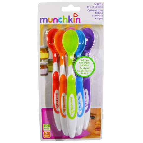 Munchkin - Cuillères Pour bébé souple 6pc