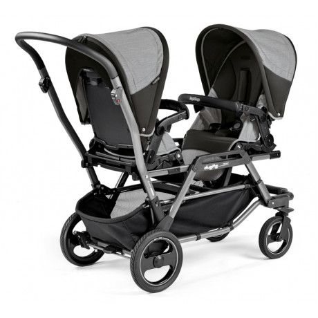 Peg Perego - Poussette Double Duette Piroet - City Grey