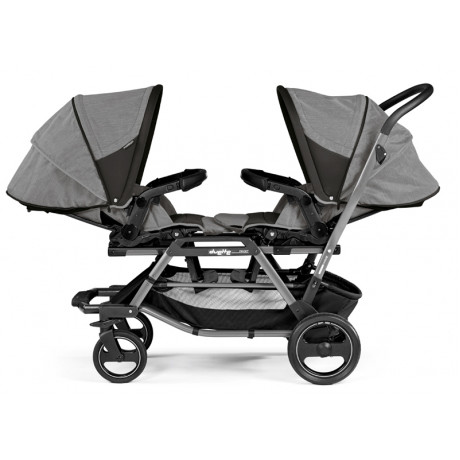 Peg Perego - Poussette Double Duette Piroet - City Grey