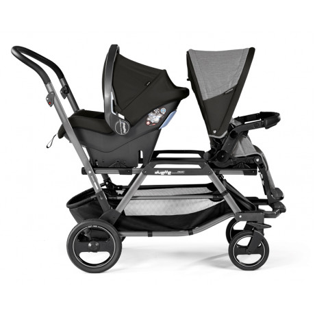 Peg Perego - Poussette Double Duette Piroet - City Grey