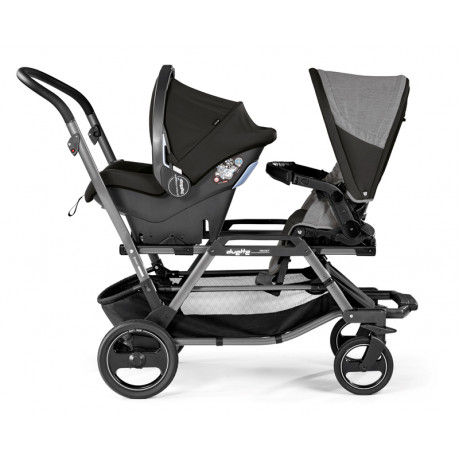 Peg Perego - Poussette Double Duette Piroet - City Grey